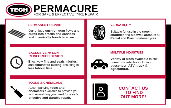 tech permacure tech europe tyre repair